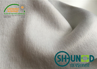 Trắng 100% Polyester Dệt Tie Vải xen kẽ Trọng lượng nặng cho cà vạt